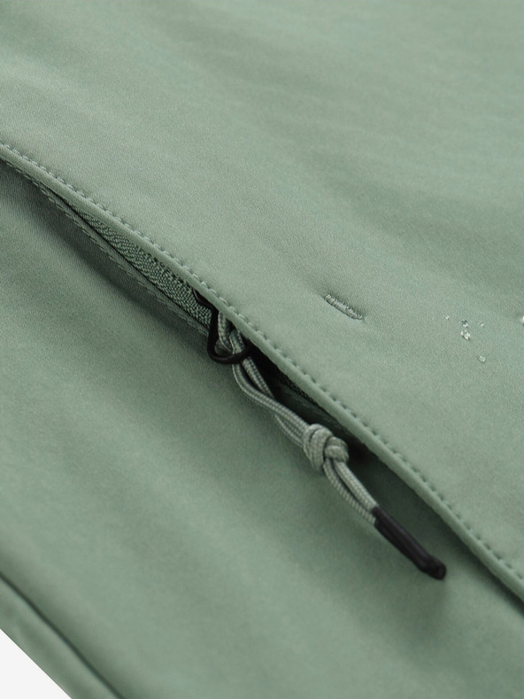 ALPINE PRO Grüne Herren-Softshell-Jacke ALPINE PRO Hoor