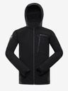 ALPINE PRO Schwarze Herren-Softshell-Jacke ALPINE PRO HOOR