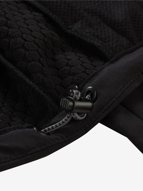 ALPINE PRO Schwarze Herren-Softshell-Jacke ALPINE PRO HOOR