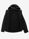 ALPINE PRO Schwarze Herren-Softshell-Jacke ALPINE PRO HOOR