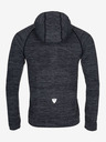 Kilpi Dunkelgraues geripptes Herren-Sweatshirt Kilpi HADSON-U