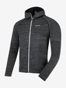 Kilpi Dunkelgraues geripptes Herren-Sweatshirt Kilpi HADSON-U