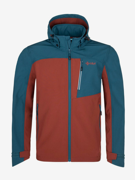 Kilpi Blaue und rote Herren-Softshell-Jacke Kilpi RAVIO-M