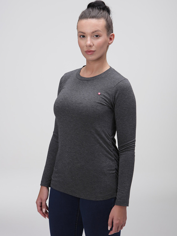 Loap Dunkelgraues Damen LOAP Baxana T-Shirt