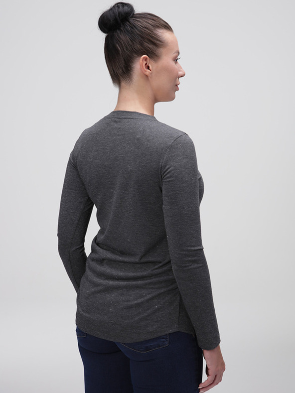 Loap Dunkelgraues Damen LOAP Baxana T-Shirt