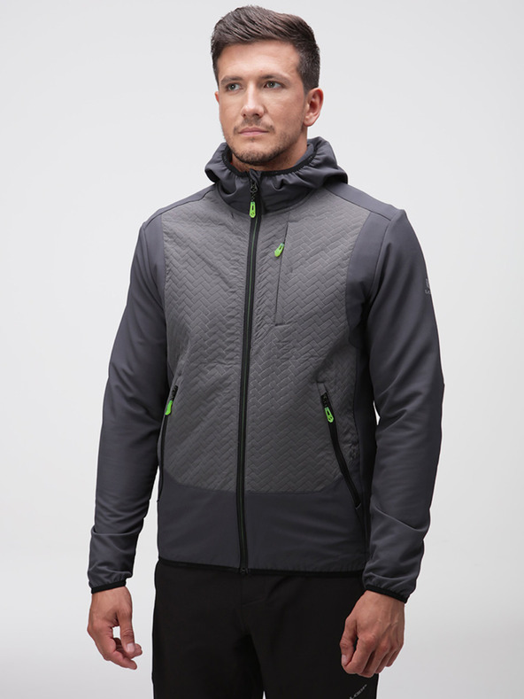 Loap Dunkelgraue Herren-Sportjacke LOAP Urelon