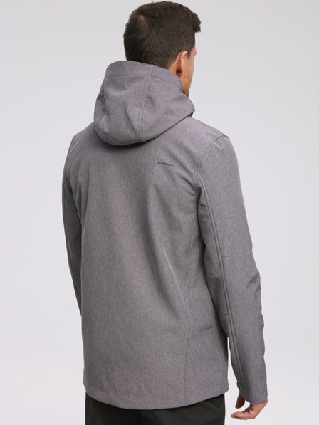 Loap Graue Herren-Softshell-Jacke LOAP Luskan