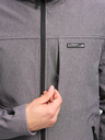 Loap Graue Herren-Softshell-Jacke LOAP Luskan