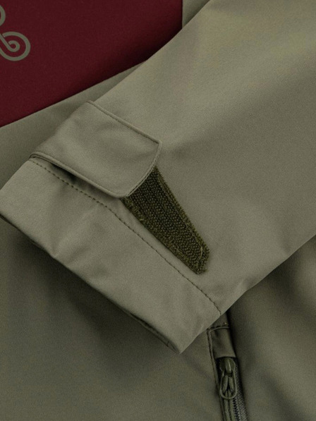 Kilpi Khakifarbene Herren-Softshell-Jacke Kilpi Beltra-M