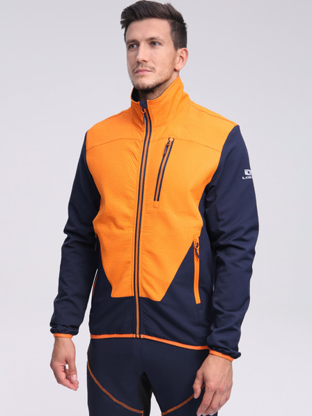 Loap Schwarz-orangefarbene LOAP Urer Jacke für Herren
