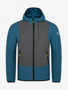 Loap Graue und blaue Herren-Sportjacke LOAP Urelon