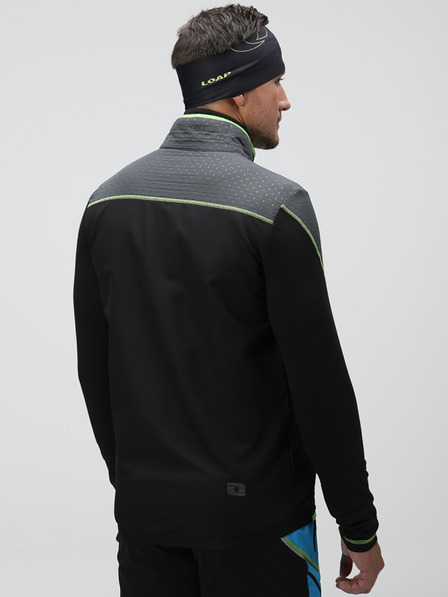 Loap Graue und schwarze Herren LOAP UXNAR Jacke
