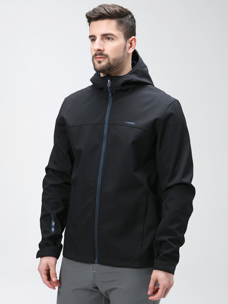 Loap Schwarze Herren-Softshell-Jacke LOAP LADOR