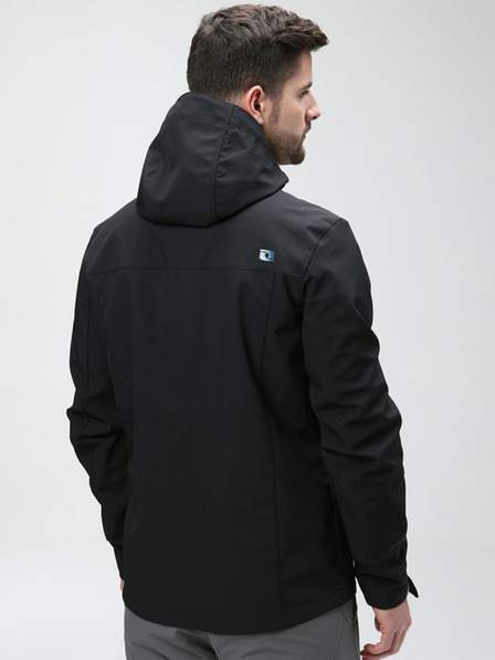 Loap Schwarze Herren-Softshell-Jacke LOAP LADOR