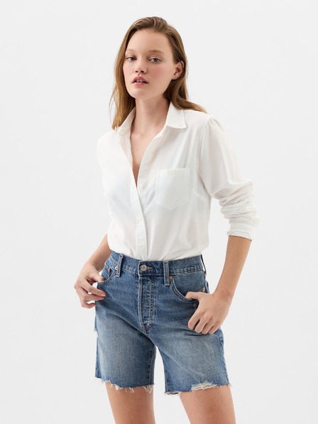 GAP Damen Oxfordhemd mit Logo GAP