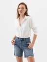 GAP Damen Oxfordhemd mit Logo GAP