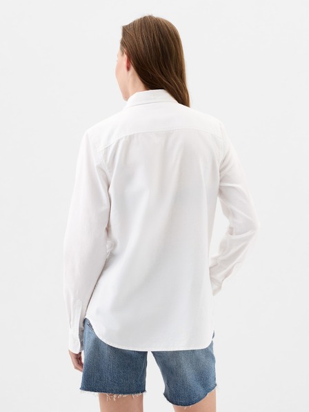 GAP Damen Oxfordhemd mit Logo GAP