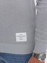 Ombre Clothing Hellgrauer Herren Pullover Ombre Kleidung