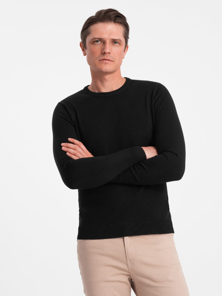 Ombre Clothing Schwarzer Herren Pullover Ombre Clothing
