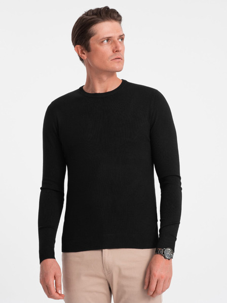 Ombre Clothing Schwarzer Herren Pullover Ombre Clothing