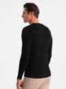 Ombre Clothing Schwarzer Herren Pullover Ombre Clothing