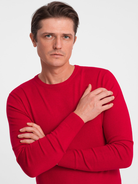 Ombre Clothing Rot Herren Pullover Ombre Clothing