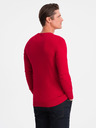 Ombre Clothing Rot Herren Pullover Ombre Clothing