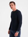 Ombre Clothing Dunkelblau Herren Pullover Ombre Clothing