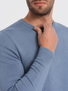 Ombre Clothing Hellblau Herren Pullover Ombre Kleidung