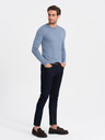 Ombre Clothing Hellblau Herren Pullover Ombre Kleidung