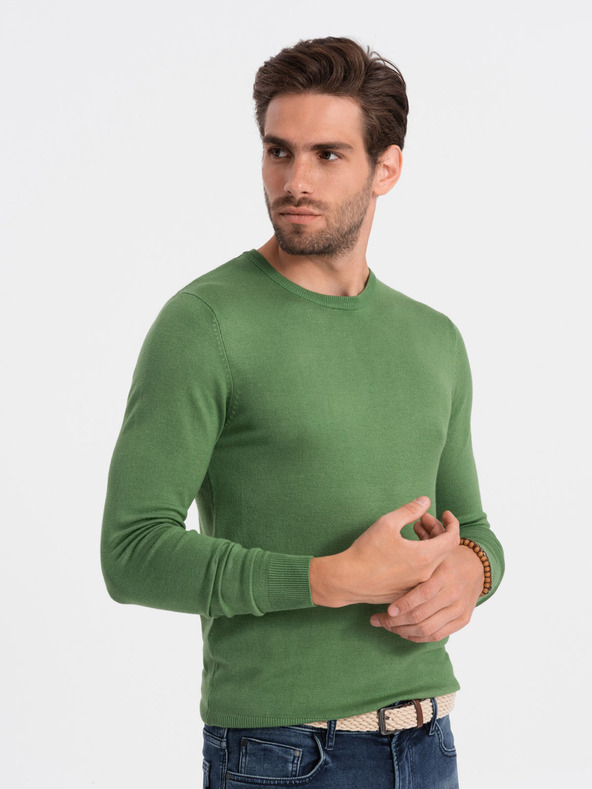 Ombre Clothing Grün Herren Pullover Ombre Kleidung