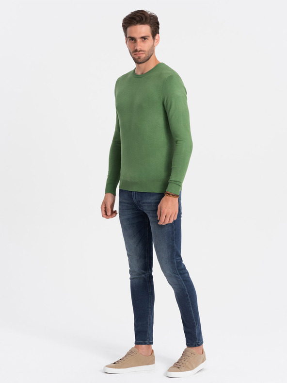 Ombre Clothing Grün Herren Pullover Ombre Kleidung