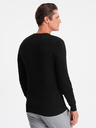 Ombre Clothing Schwarzer Herren Pullover Ombre Clothing