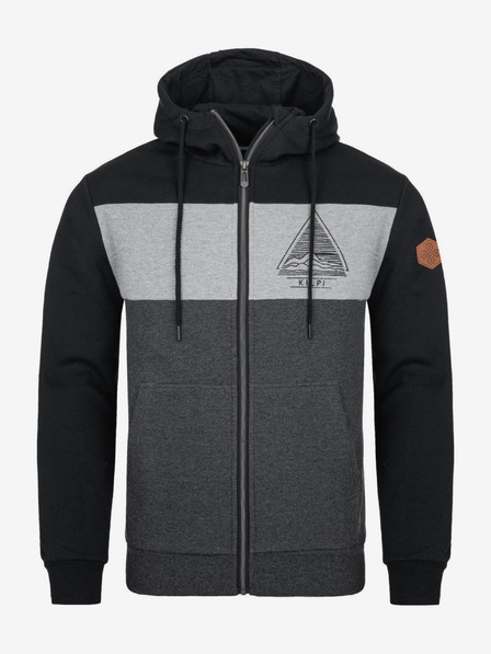 Kilpi Herren Baumwoll-Sweatshirt Kilpi LYNGE-M Dunkelgrau