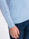 Ombre Clothing Hellblau Herren Pullover Ombre Kleidung