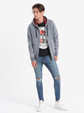 Ombre Clothing Grau Herren Ombre Clothing Sweatshirt