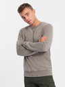Ombre Clothing Beige Herren-Sweatshirt Ombre Kleidung