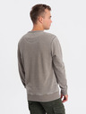 Ombre Clothing Beige Herren-Sweatshirt Ombre Kleidung