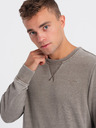 Ombre Clothing Beige Herren-Sweatshirt Ombre Kleidung