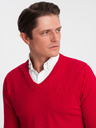 Ombre Clothing Rot Herren Shirt Kragen Pullover Ombre Kleidung
