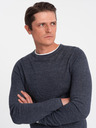 Ombre Clothing Dunkelblau Herren Pullover Ombre Clothing