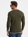 Ombre Clothing Khaki Herren Pullover Ombre Kleidung