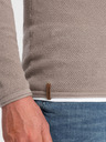 Ombre Clothing Beige Herren Pullover Ombre Kleidung