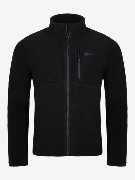 Kilpi Schwarzer Herren-Fleece-Kapuzenpullover Kilpi Glander-M