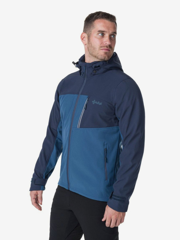 Kilpi Dunkelblaue Herren-Softshell-Jacke Kilpi RAVIO-M