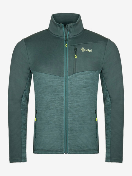 Kilpi Dunkelgrünes Herren-Sport-Sweatshirt Kilpi ERIN-M