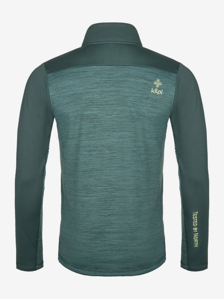 Kilpi Dunkelgrünes Herren-Sport-Sweatshirt Kilpi ERIN-M