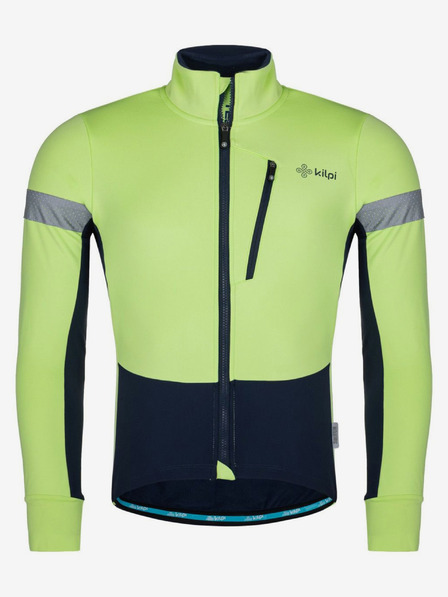Kilpi Neongrüne Herren-Radsport-Softshelljacke Kilpi Velover-M