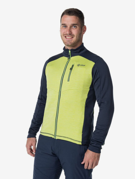 Kilpi Neongrünes Herren-Sport-Sweatshirt Kilpi Tomms-M