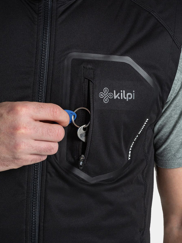 Kilpi Schwarze Herren-Softshell-Jacke Kilpi RIELLO-M